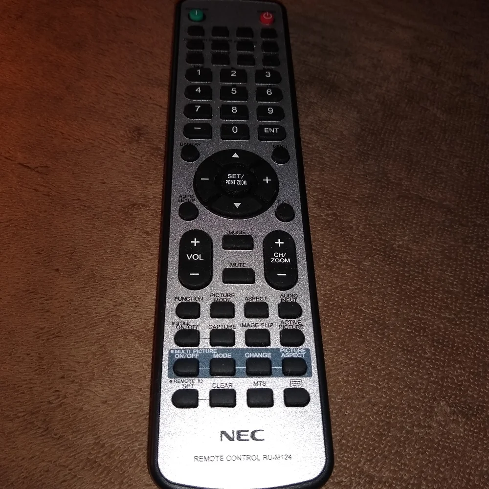 NEC RU-M124 Remote